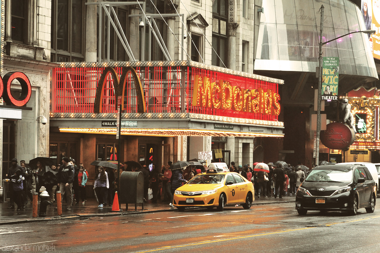Foto von McDonalds in New York City